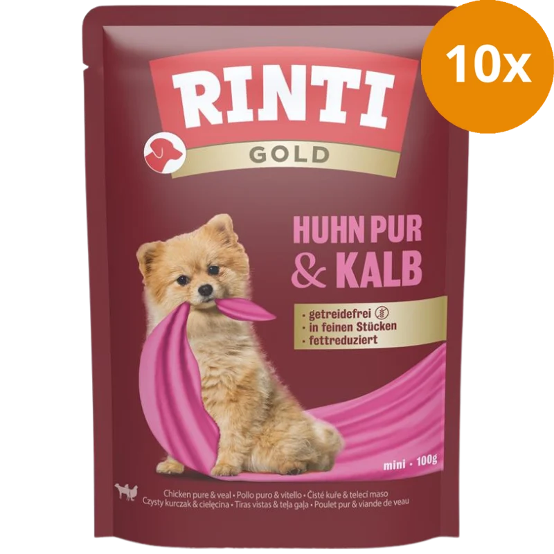 Rinti Gold PB Huhn Pur & Kalb 100 g