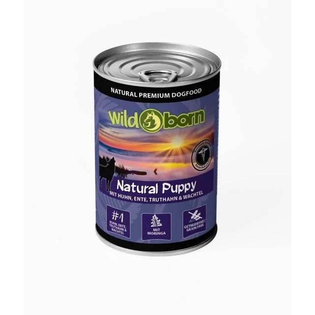 Wildborn Natural Puppy Dose Nassfutter für Welpen
