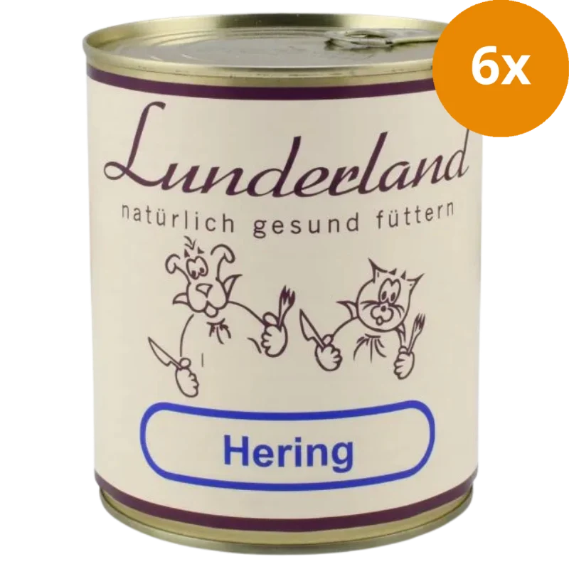 Lunderland Hering 800 g