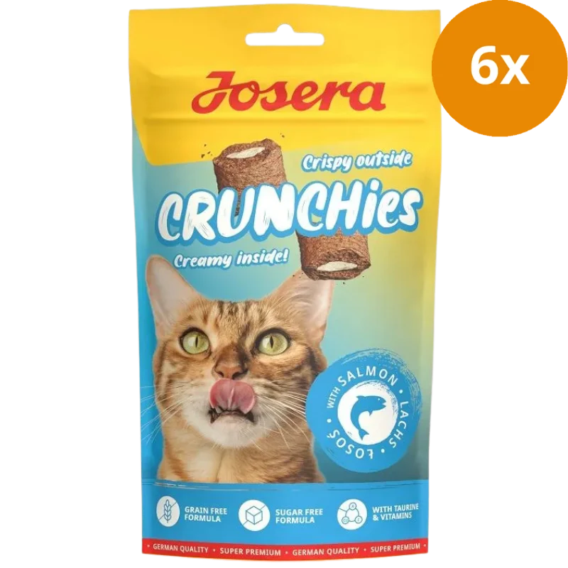 Josera Cat Snack Crunchies Salmon 60 g