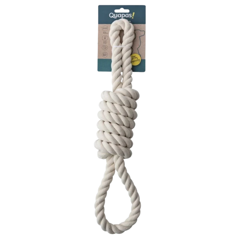 Quapas Dog Toy Rope String Natural XL