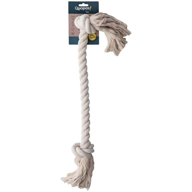 Quapas Dog Toy Rope Open End Natural XL