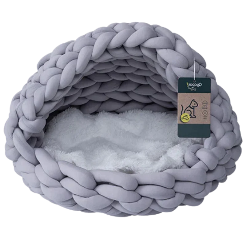 Quapas Cat Bed Woven Iglo