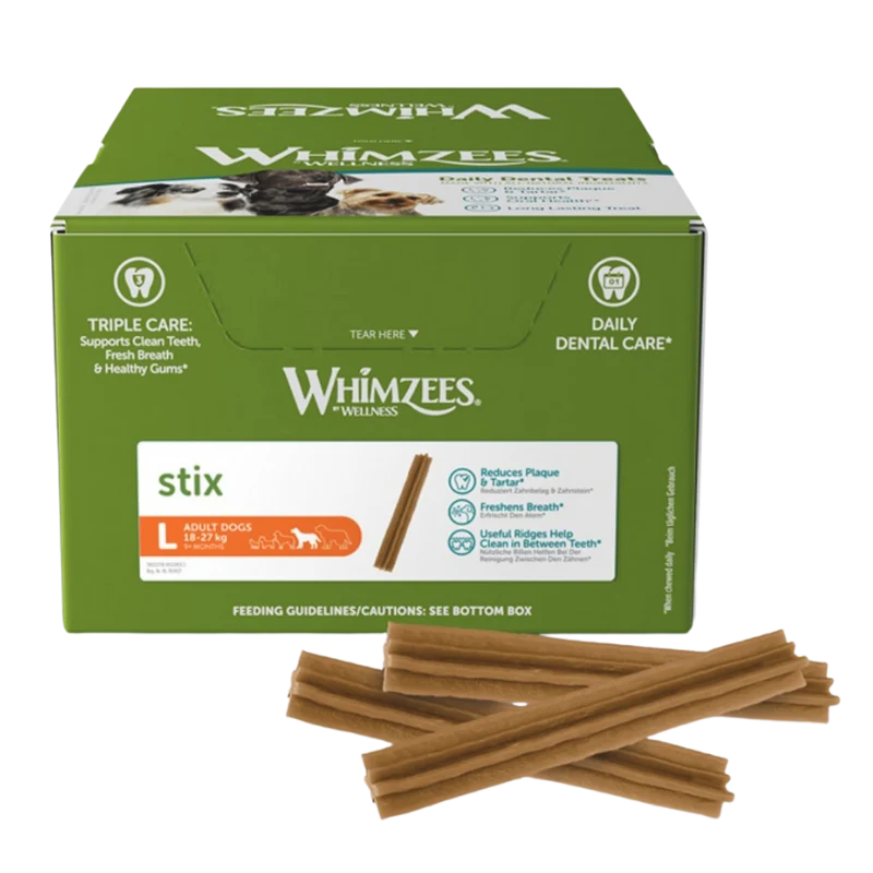 Whimzees Stix L Display 50 Stück