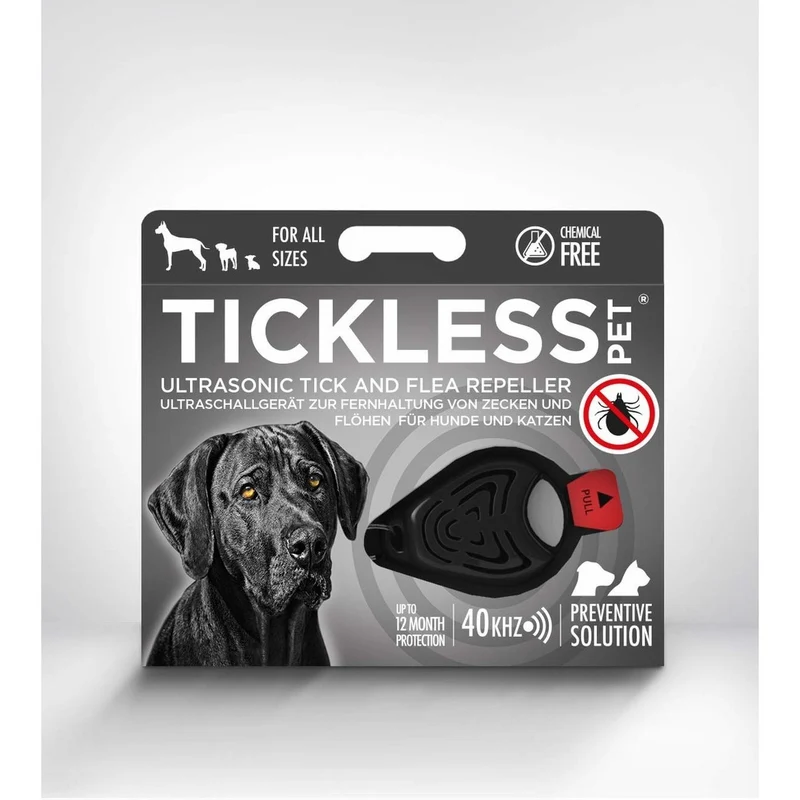 TickLess Pet Zecken- & Flohschutz | Dein chemiefreier Ultraschall-Anhänger für Hunde & Katzen