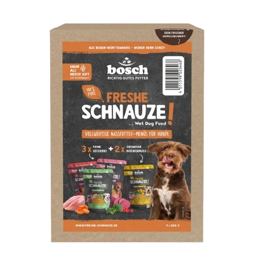 bosch Freshe Schnauze - Aktionspaket Nassfutter 5x250g