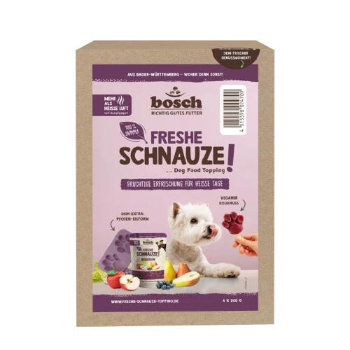 bosch Freshe Schnauze Topping - Aktionspaket Sommer 4x200g