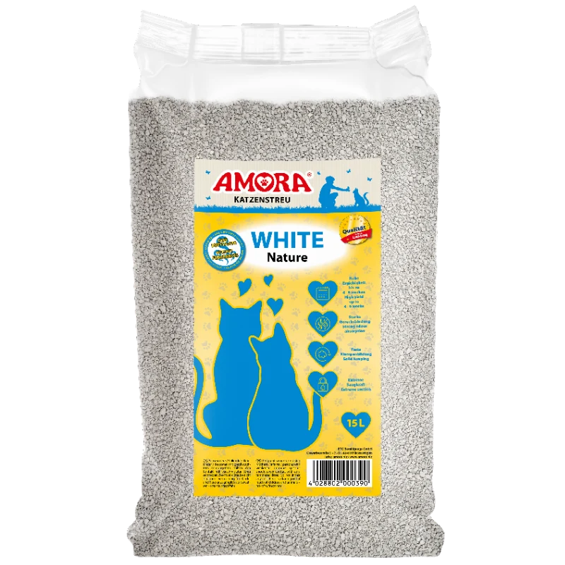 AMORA Katzenstreu White Nature