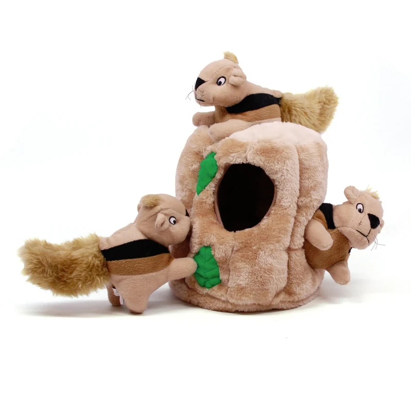 Hide-A-Squirrel Hundespielzeug