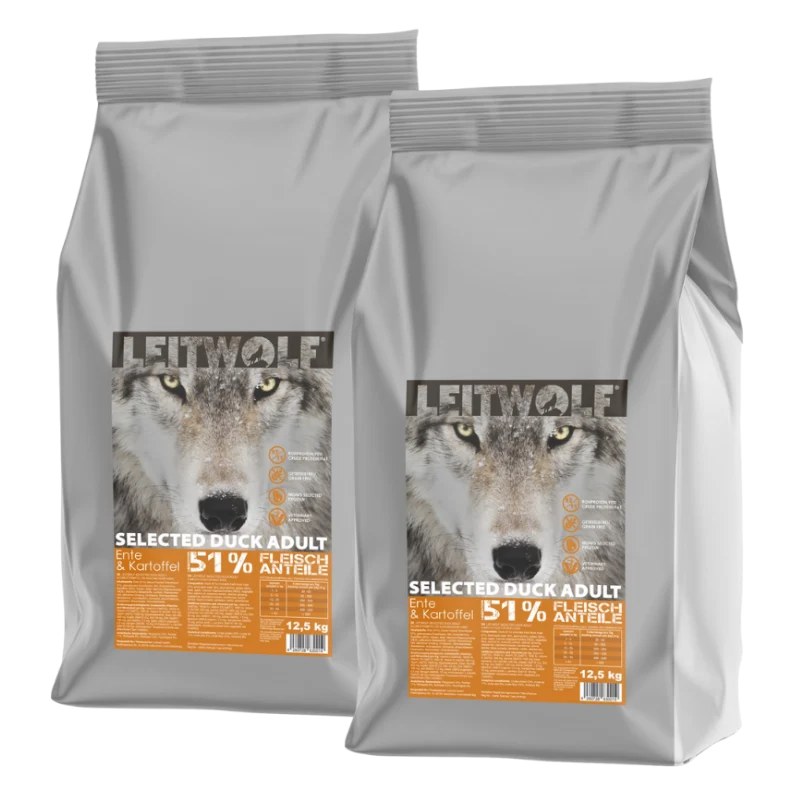 Leitwolf Selected Duck Adult Ente & Kartoffel
