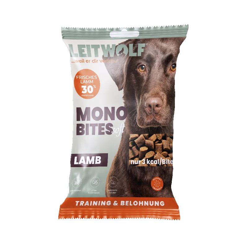 Leitwolf Mono Bites Lamb 80 g