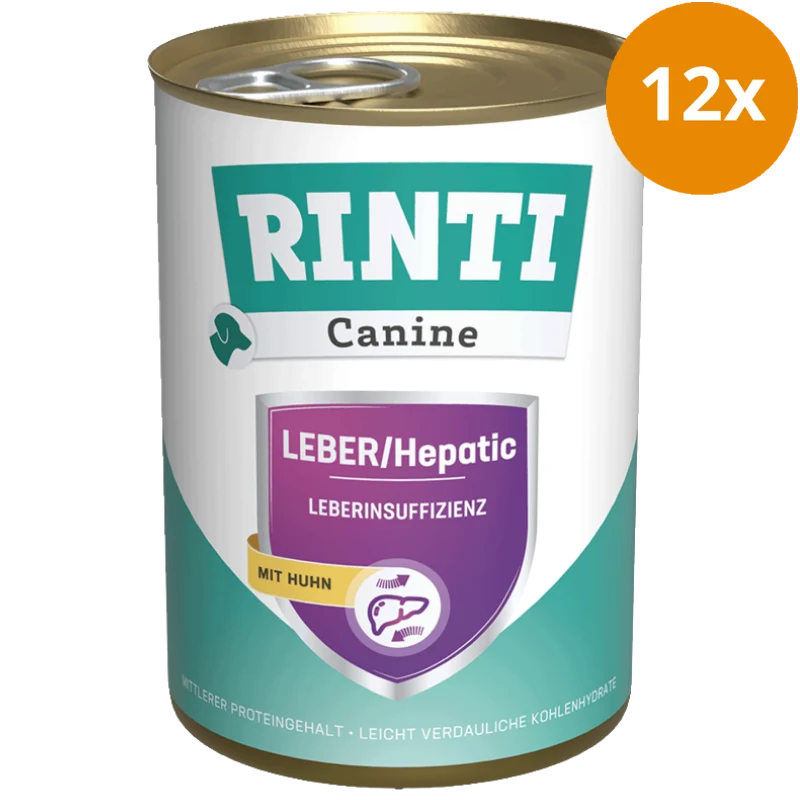 Rinti Dose Canine Leber mit Huhn 400 g
