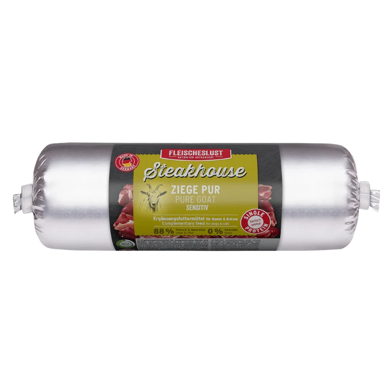Fleischeslust Steakhouse Ziege pur 500 g