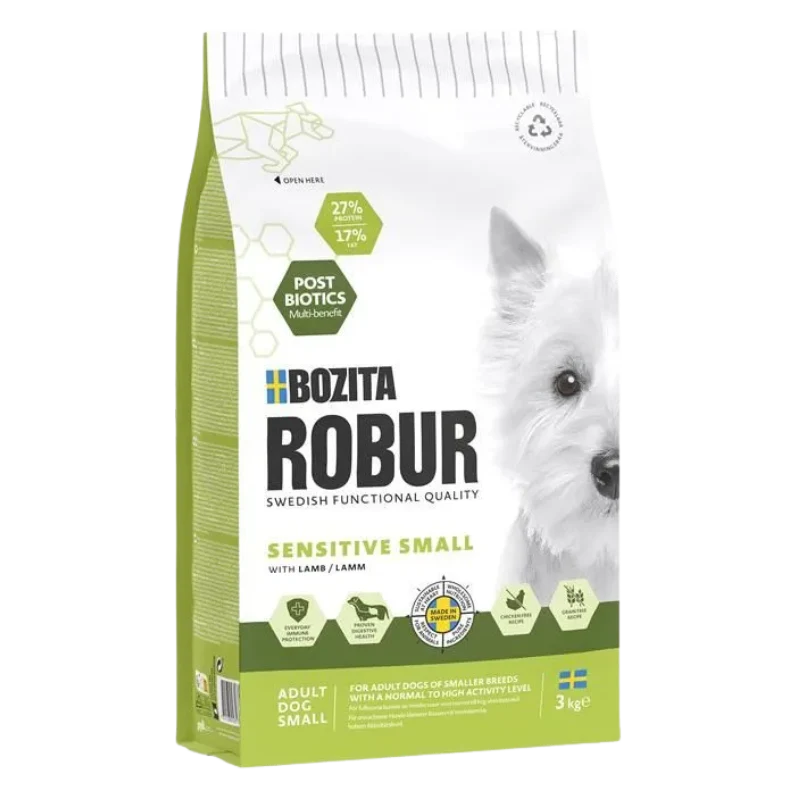 Bozita Robur Adult Small Breed Sensitive Lamm