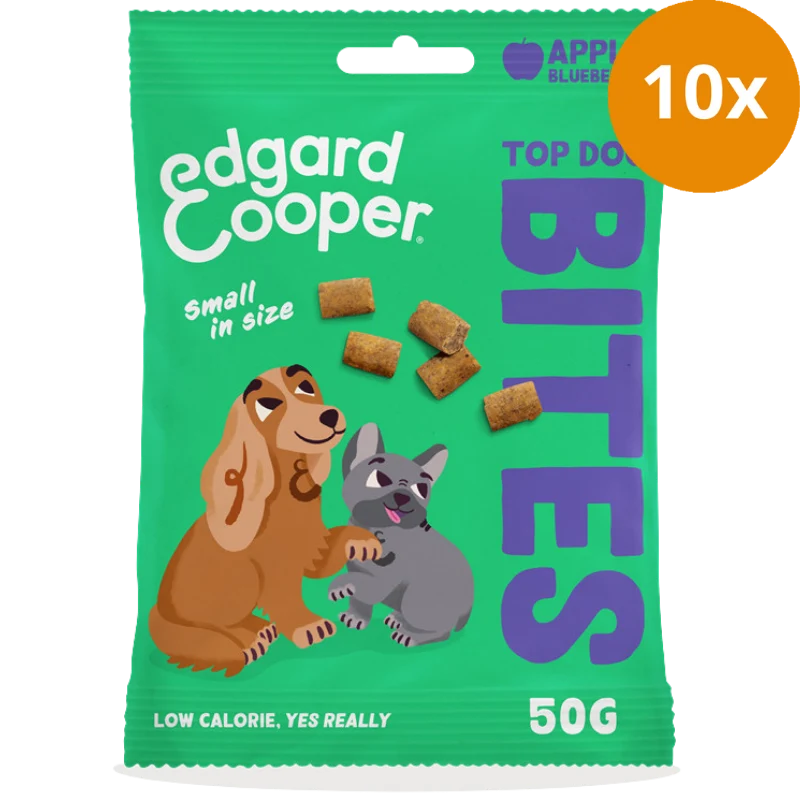 Edgard & Cooper Bites Apfel und Blaubeeren small 50 g
