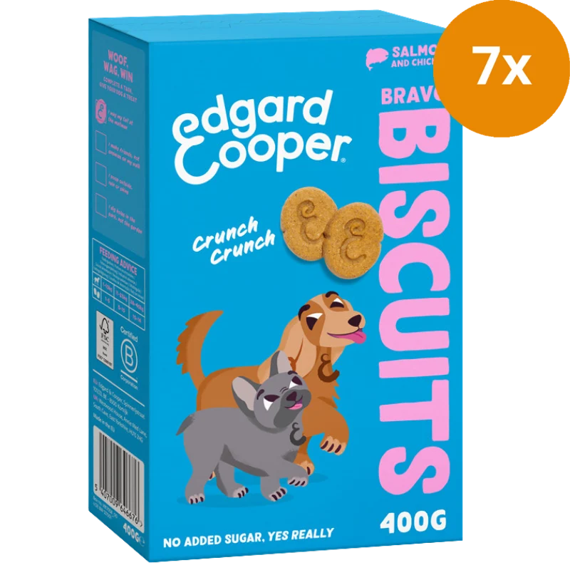 Edgard & Cooper Biscuits Lachs und Huhn 400 g