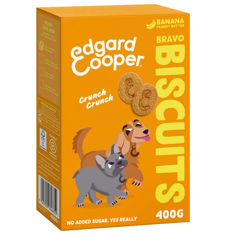 Edgard & Cooper Biscuits Banane 400 g