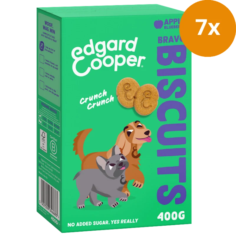 Edgard & Cooper Biscuits Apfel und Blaubeeren 400 g