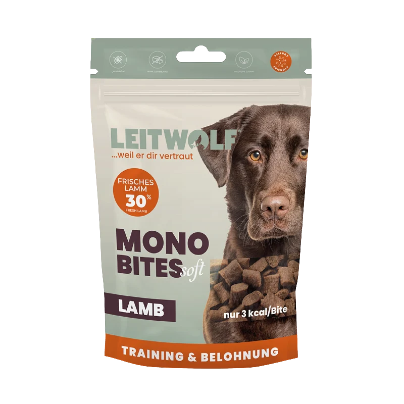 Leitwolf Mono Bites Lamb 150 g