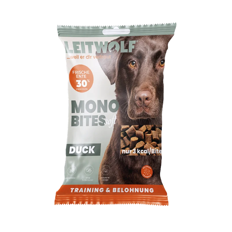 Leitwolf Mono Bites Duck 80 g