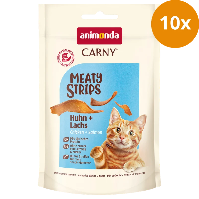 Animonda Carny Snack Meat Yummies Adult Huhn & Lachs 50 g