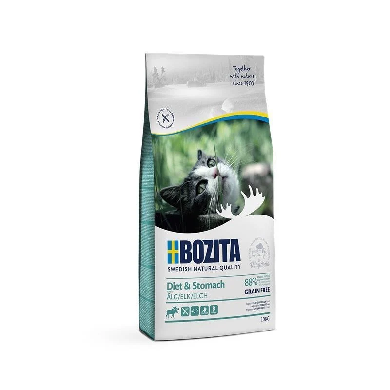 Katzen Trockenfutter Diet & Stomach Getreidefrei Elch