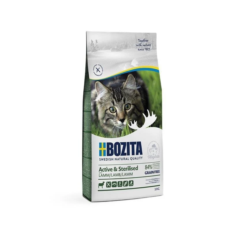 Bozita Trockenfutter Active & Sterilised Getreidefrei Lamm