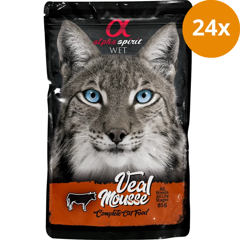 alpha spirit Pouch Mousse Rind 85 g