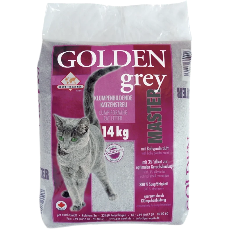 Golden grey Master Katzenstreu 14kg