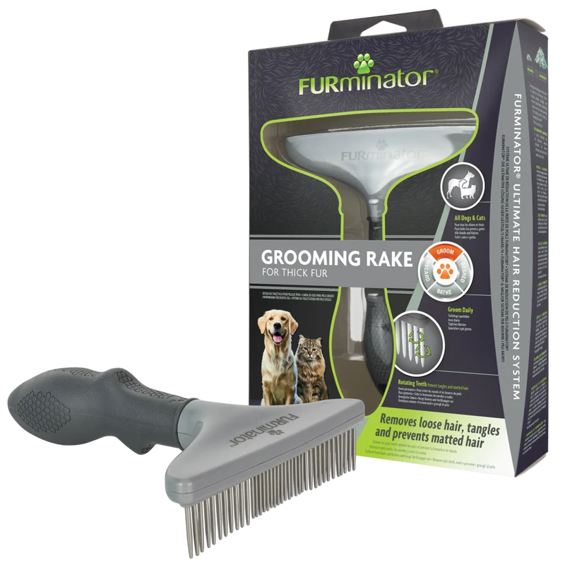 FURminator Harkenkamm für Katzen und Hunde