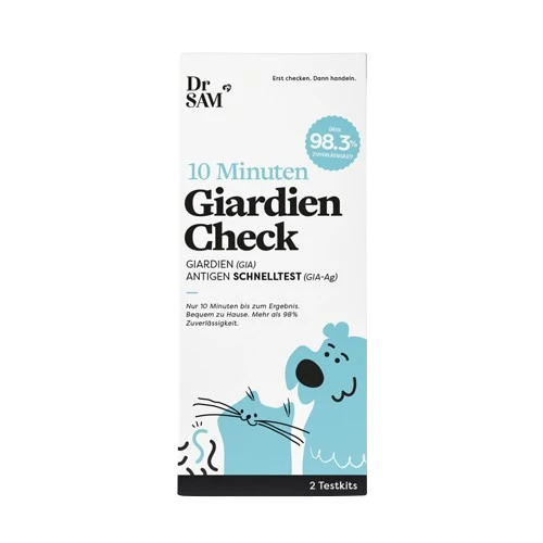 Dr. SAM Cat&Dog pawcheck Giardien Test 2er-Set