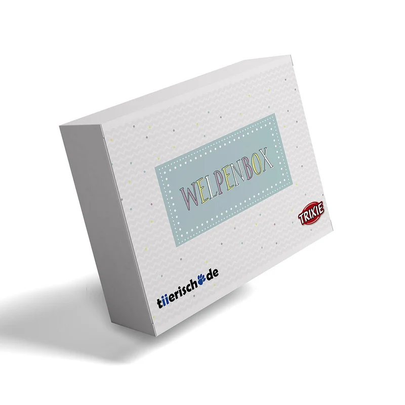 tiierisch.de Welpenbox mit TRIXIE – Welpen-Starterset 8-teilig inkl. 10€-Gutschein