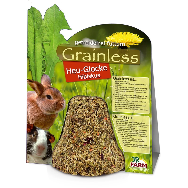 JR Farm Grainless Heu-Glocke Hibiskus