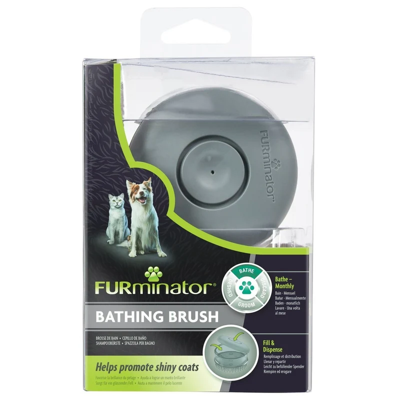 FURminator® Shampoobürste für Hunde und Katzen