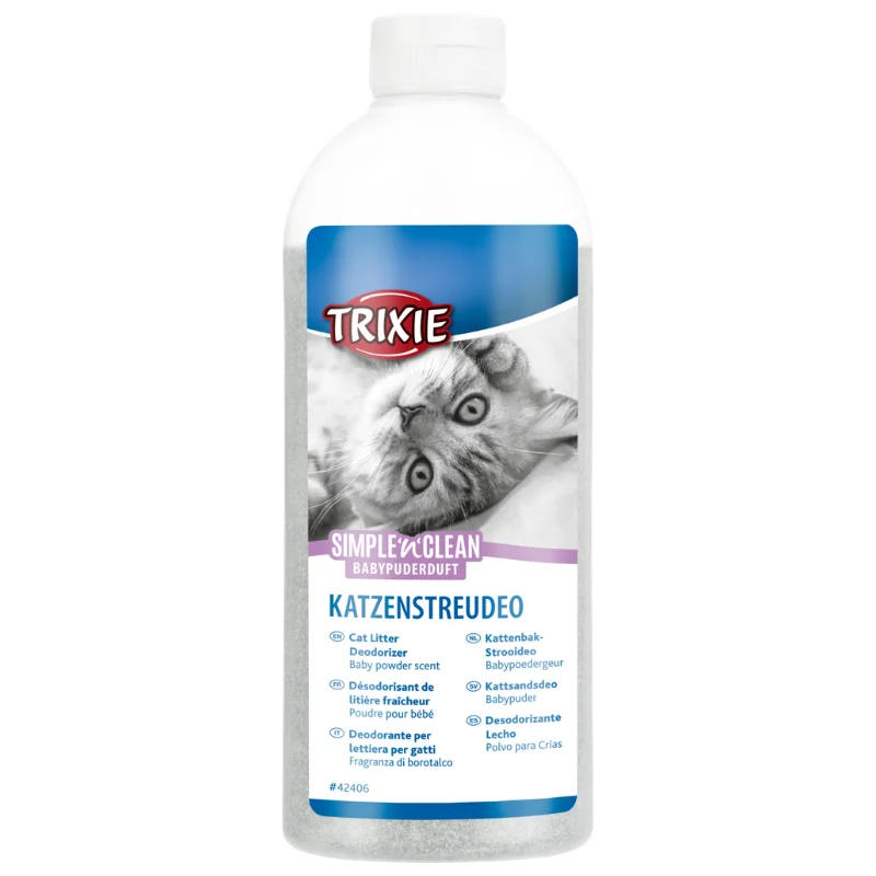 Trixie Fresh'n'Easy Katzenstreudeo Babypuderduft 750 g