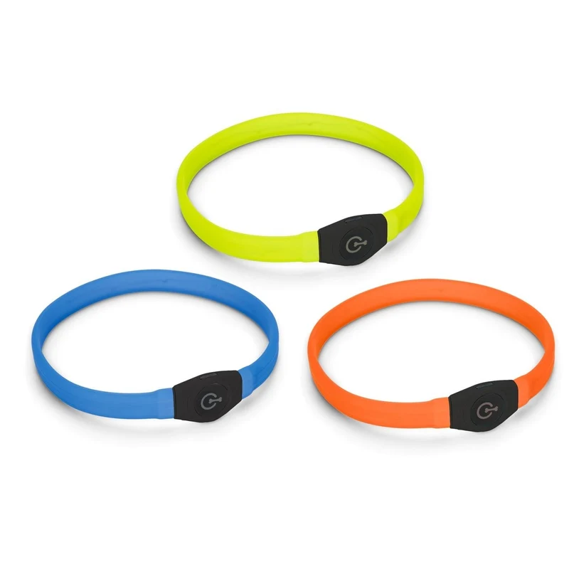 Visio Light Leuchthalsband LED für Hunde mit Langhaar