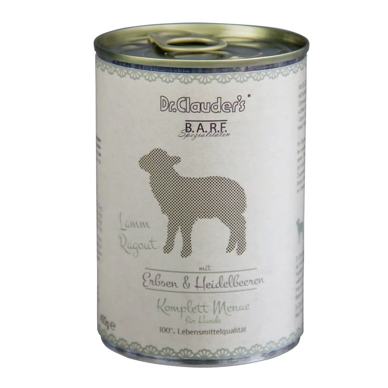 Barf Dog Komplettmenü Lammragout