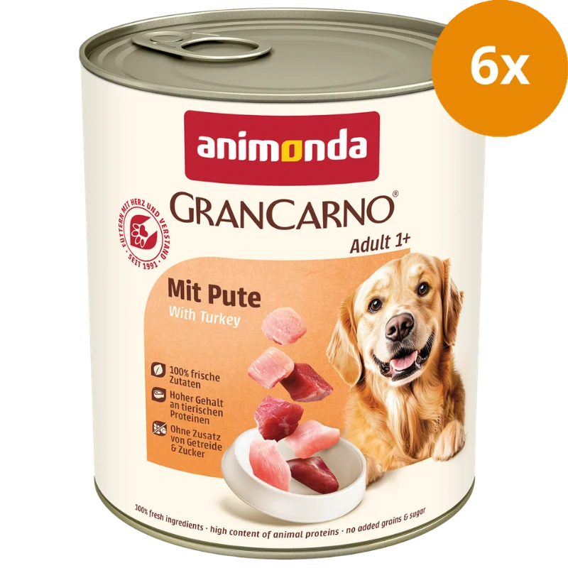Animonda GranCarno Adult mit Pute 800 g