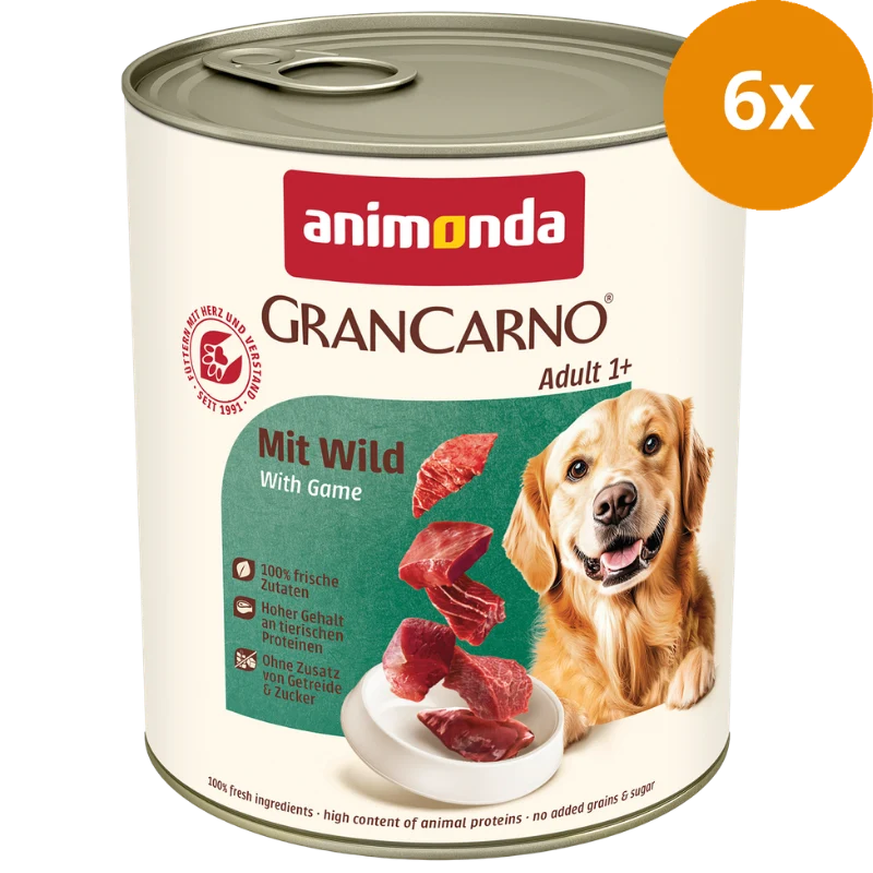 Animonda GranCarno Adult mit Wild 800 g