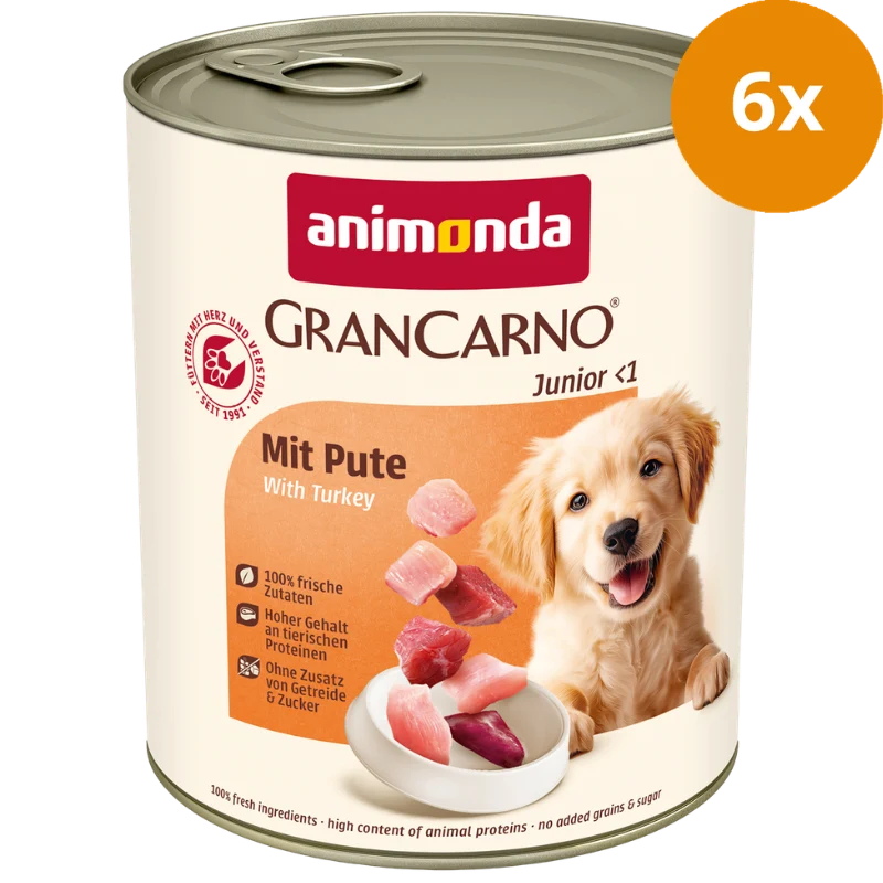 Animonda GranCarno Junior mit Pute 800 g