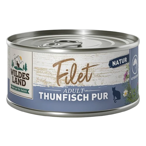 Wildes Land Filet Thunfisch Pur 80 g