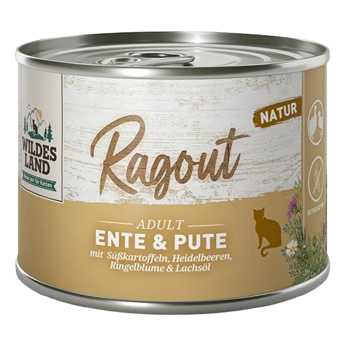 Wildes Land Ragout Ente & Pute 180 g
