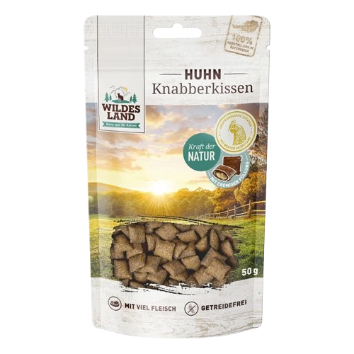 Wildes Land Knabberkissen Huhn 50 g