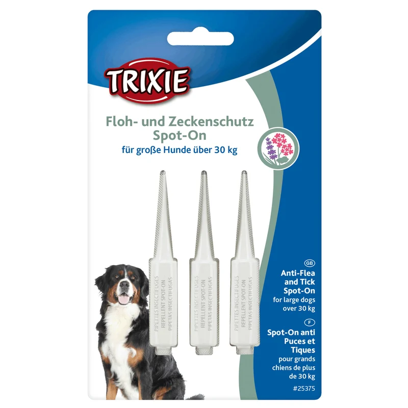 Trixie Flohschutz und Zeckenschutz Spot-On für Hunde