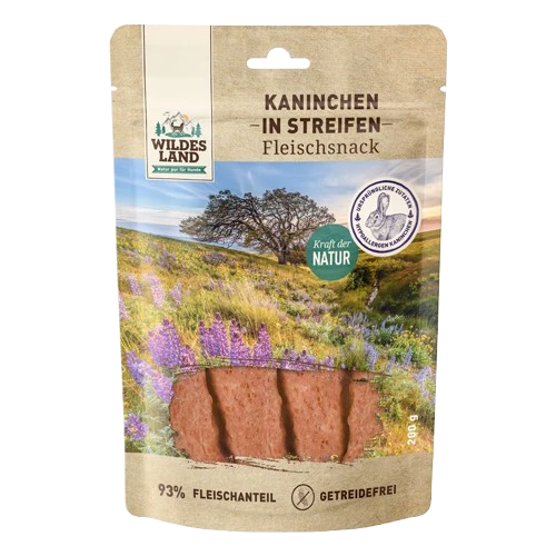 Wildes Land Kaninchenfleisch in Streifen 200 g