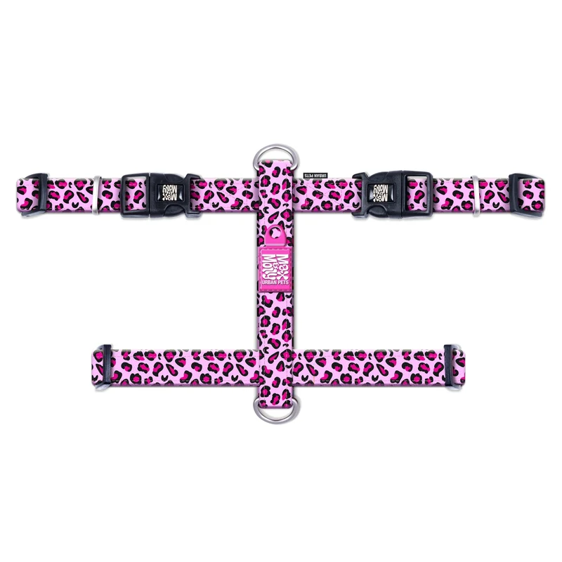 Max & Molly Original H-Geschirr Leopard Pink