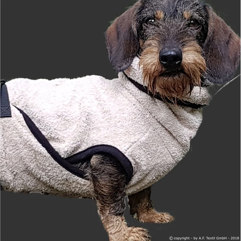 fit4dogs DryUp Cape Trockenmantel für Dackel