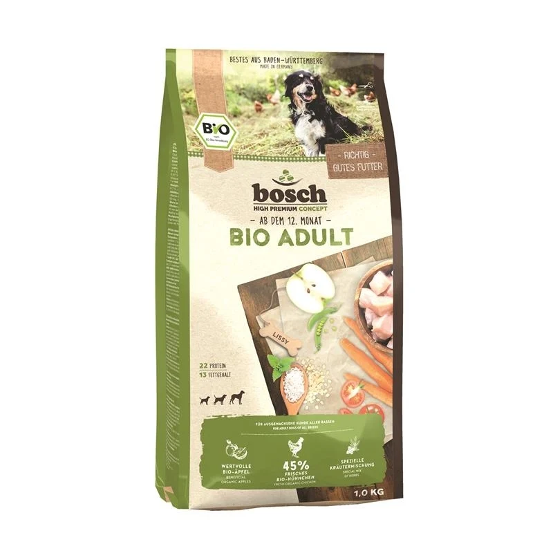 Bosch Bio Adult Hühnchen & Apfel Hundefutter