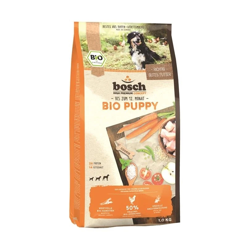 Bosch Bio Puppy Hühnchen & Karotten Hundefutter