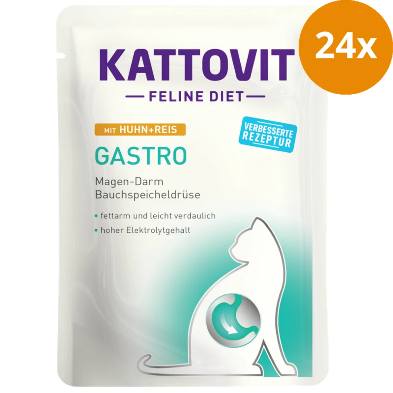 Kattovit PB Feline Diet Gastro Huhn & Reis 85 g
